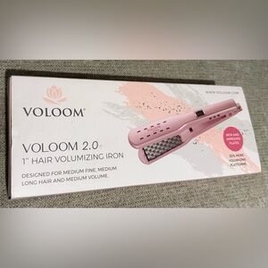 VOLOOM 2.0 Pink Hair Volumizing Iron